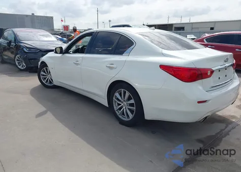 2014 Infiniti Q50 Premium из США, поврежденный, VIN JN1BV7AP9EM683754